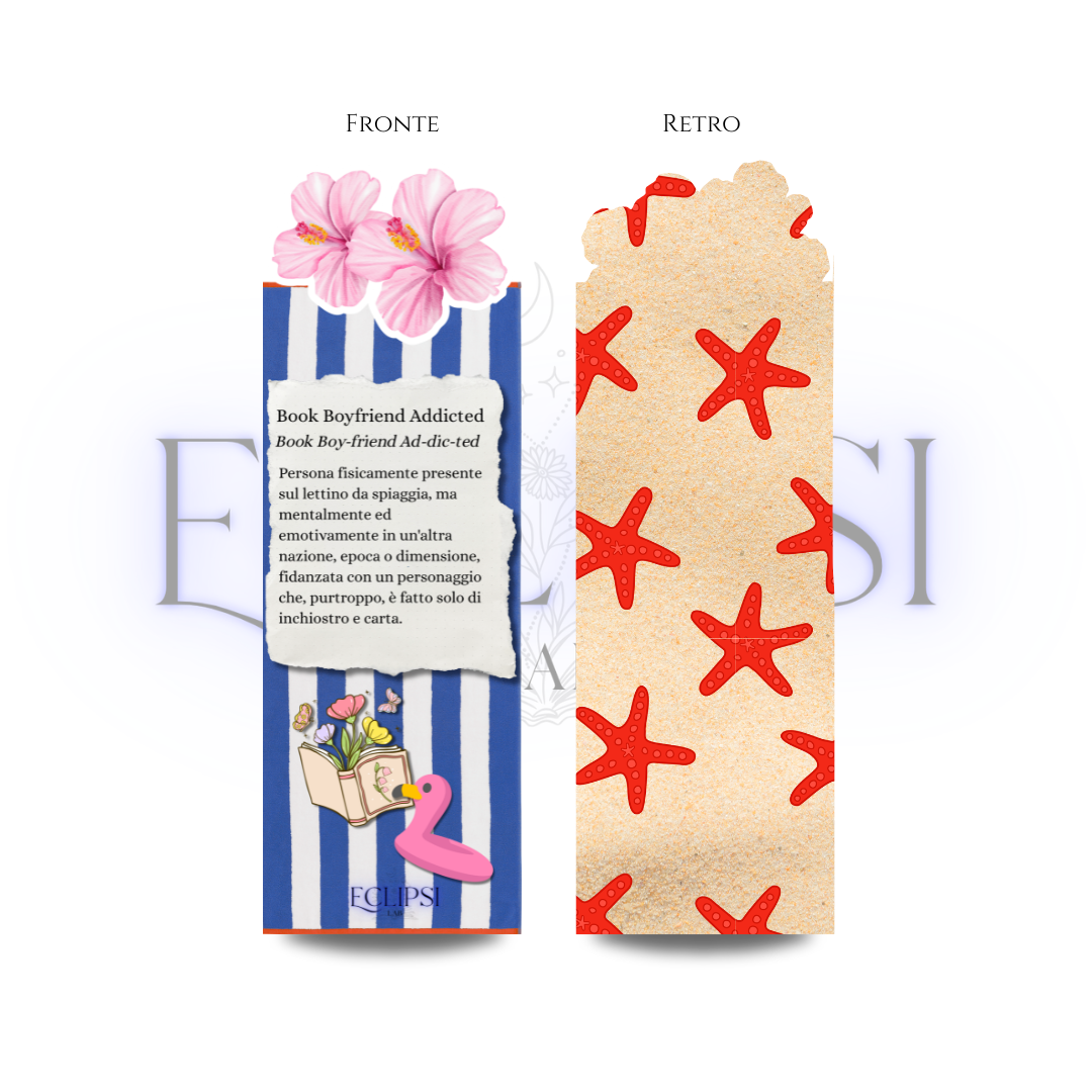 Segnalibro Sagomato Book Boyfriend Addicted
