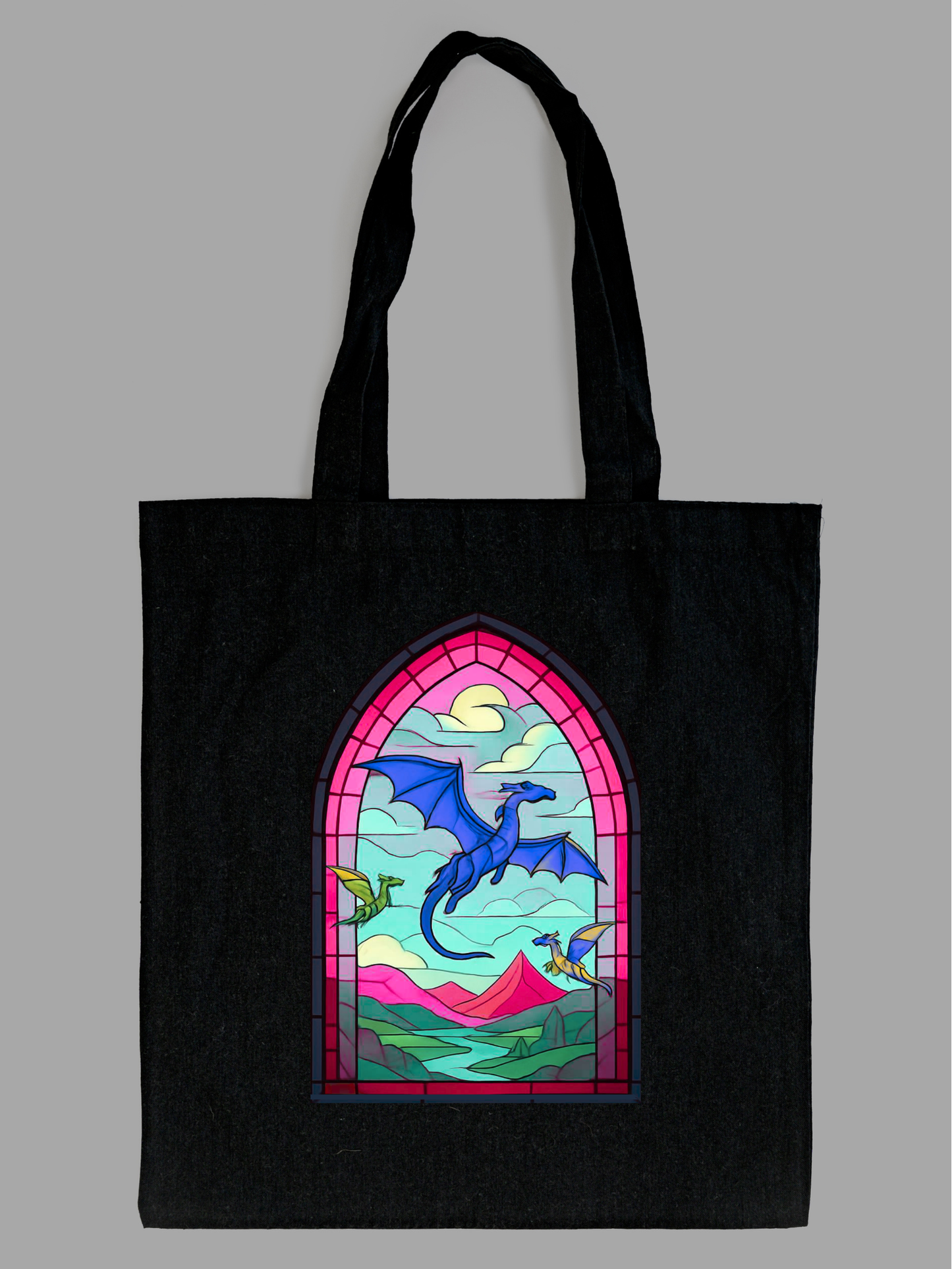 Tote Bag Dragon Window