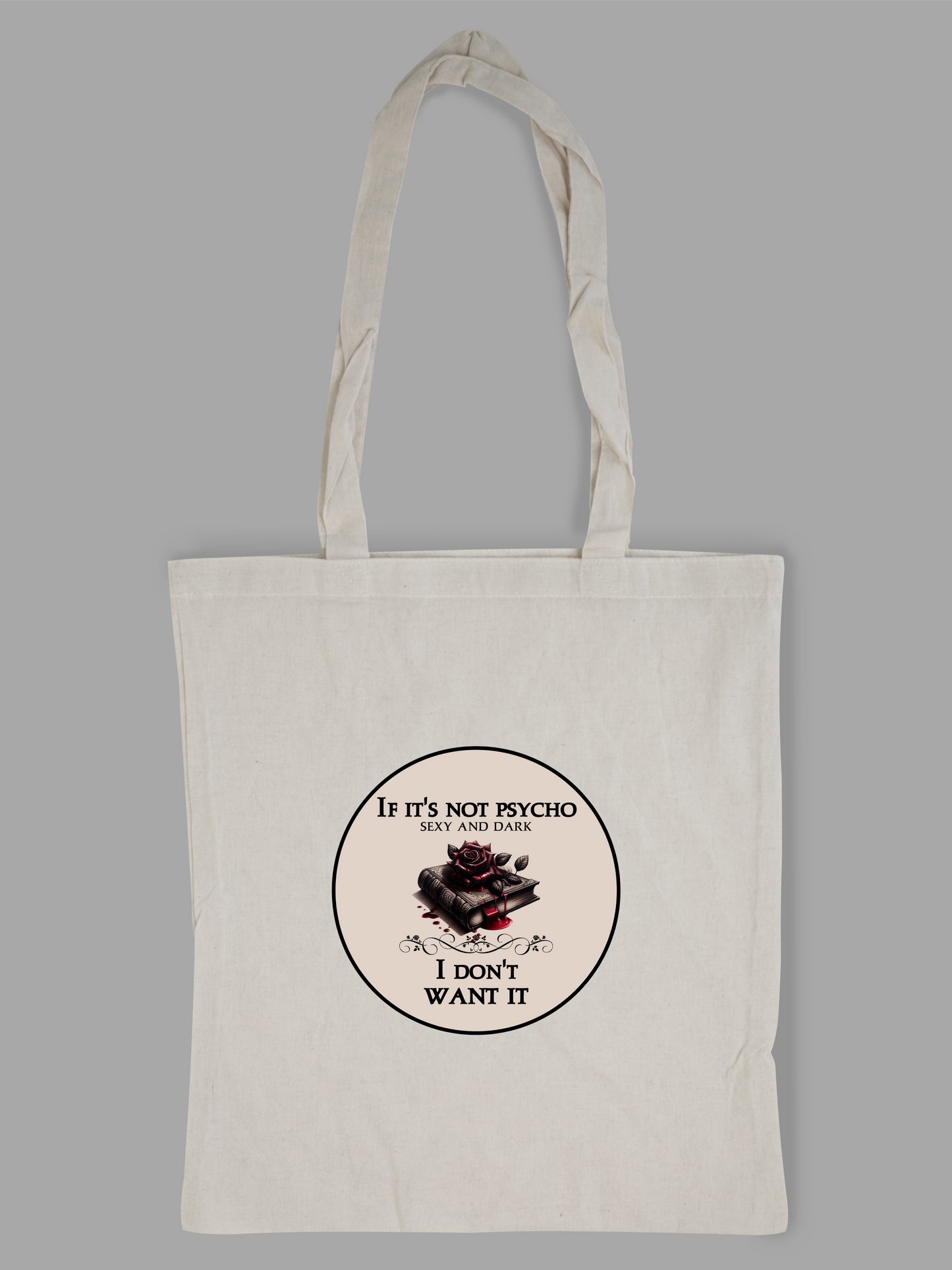 Tote Bag Psyco and Dark