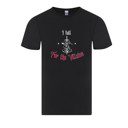 T-Shirt I Fall for Villains