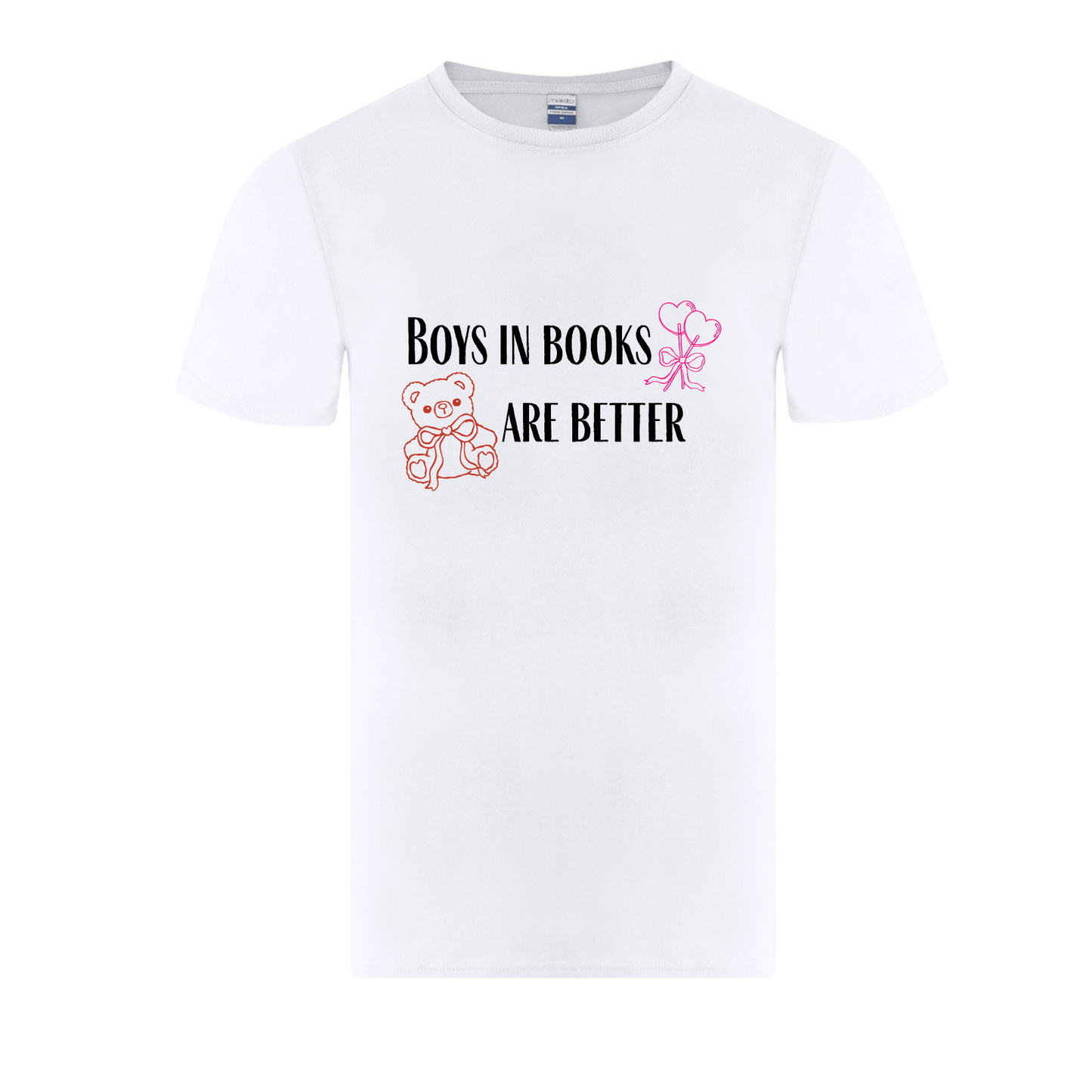 T-Shirt Boys in Books are Better