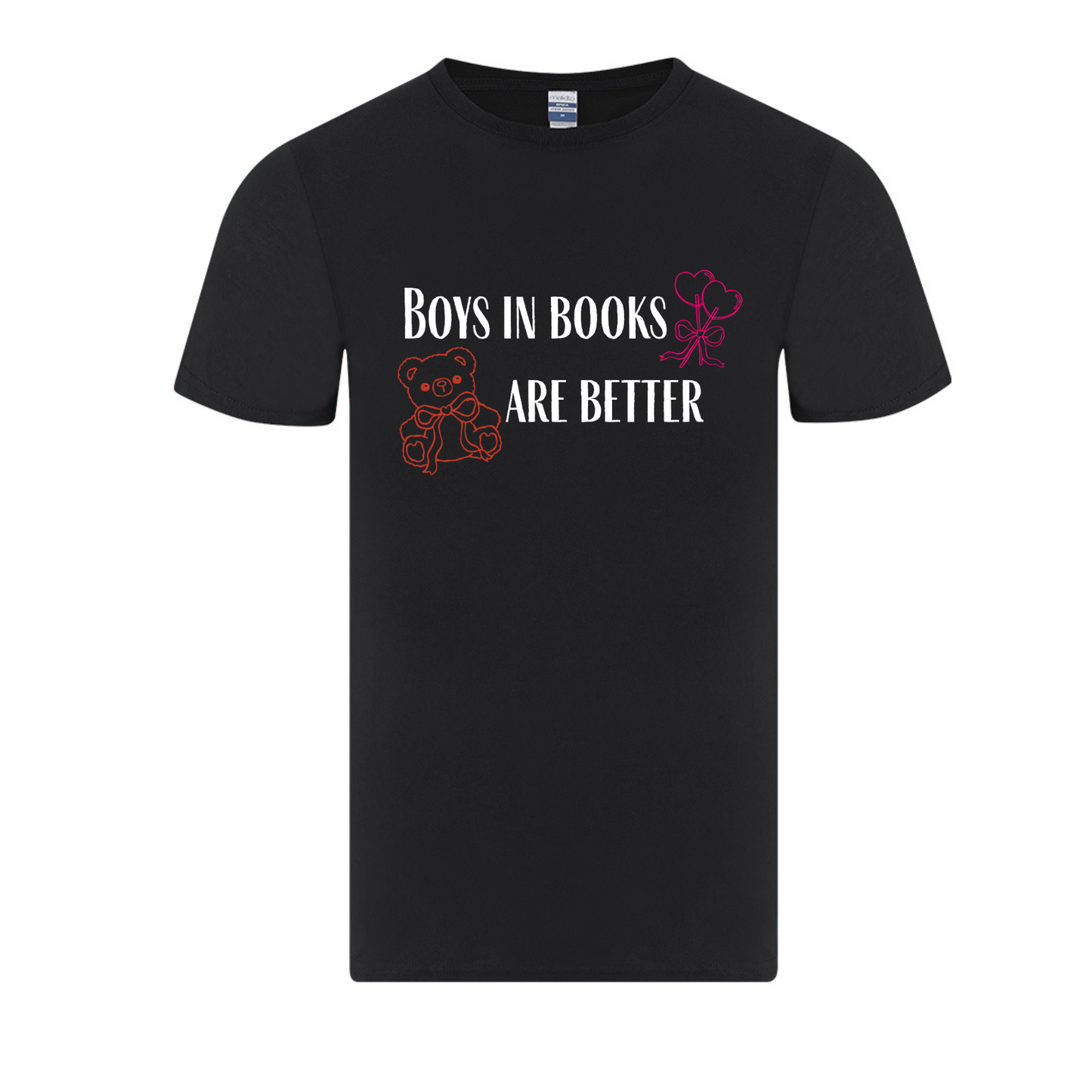 T-Shirt Boys in Books are Better