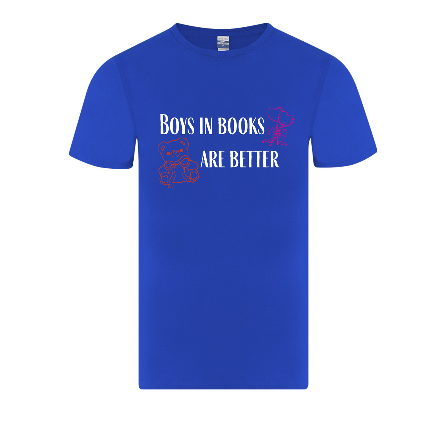 T-Shirt Boys in Books are Better