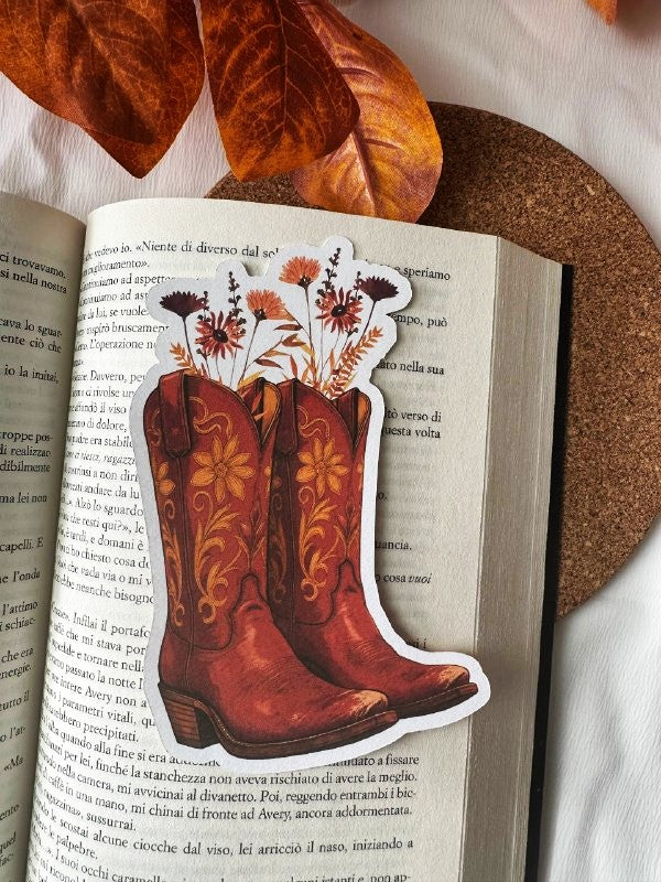 Segnalibro Sagomato Flower Boots
