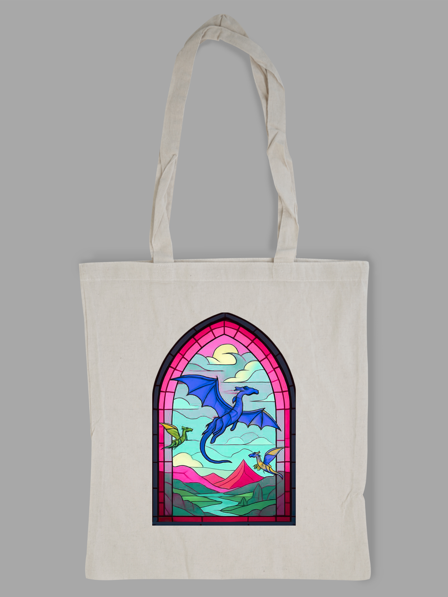Tote Bag Dragon Window