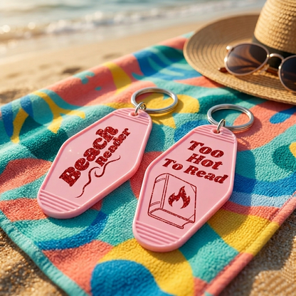 Portachiavi Beach Reader