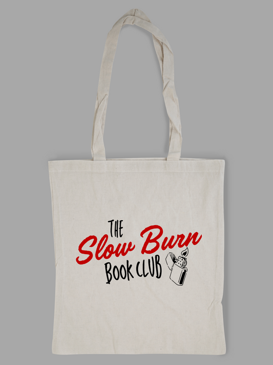 Tote Bag the Slow Burn Book Club