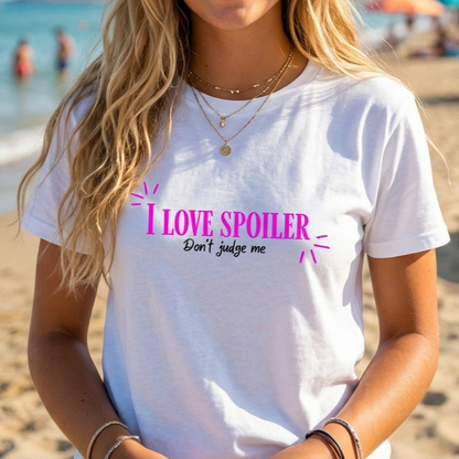 T-Shirt I Love Spoiler