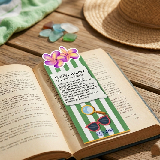 Segnalibro Sagomato Thriller Reader