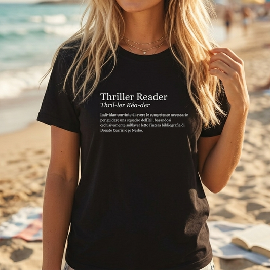 T-Shirt Thriller Reader