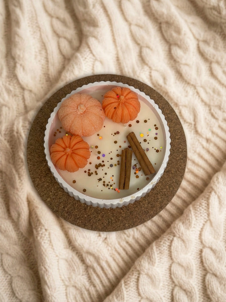 Candela in soia Little Pumpkin