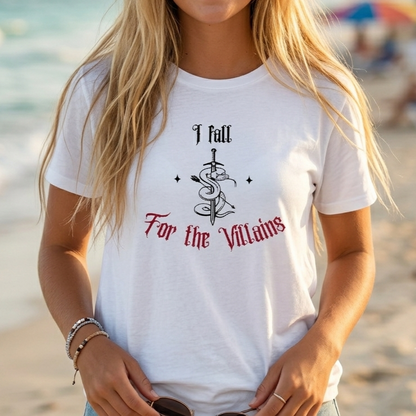 T-Shirt I Fall for Villains
